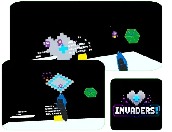 Invaders! game artwork